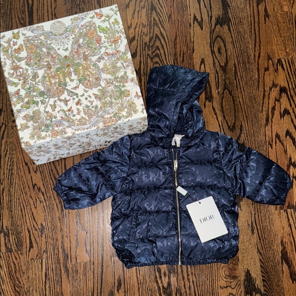 Dior Other - Dior Dark Blue Children's Puffer Jacket
